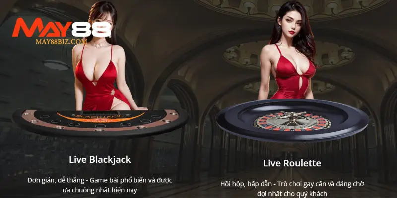 Những trò chơi cá cược có tại MAY 88 phổ biến nhất